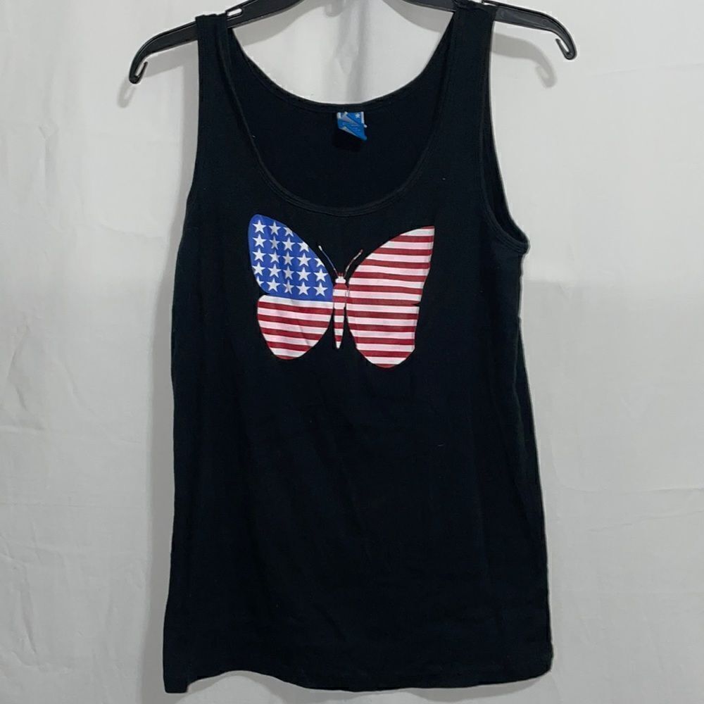 American flag butterfly TikTok